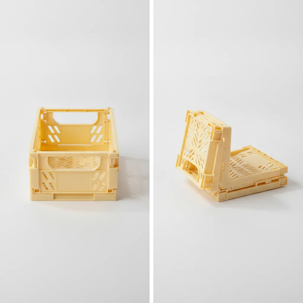 Panier pliable rangement mignon