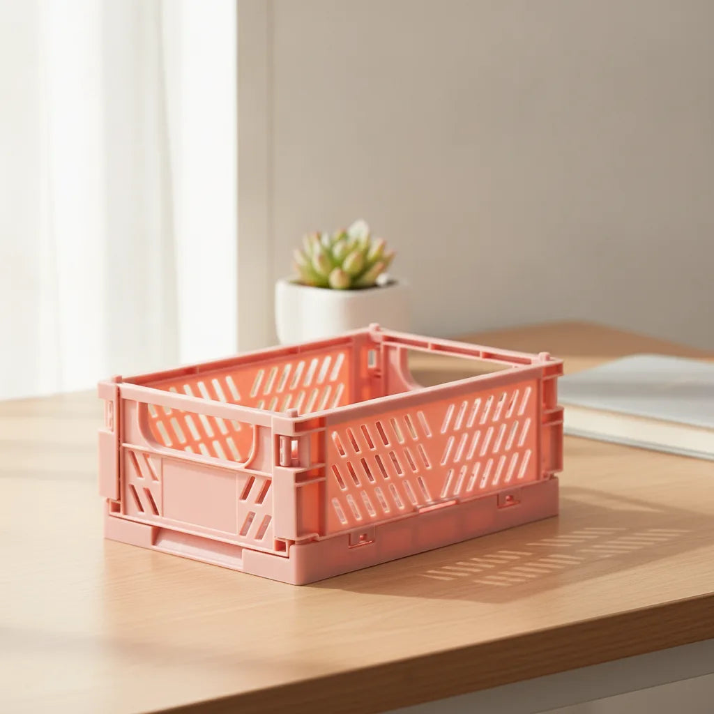 Panier pliable rangement mignon