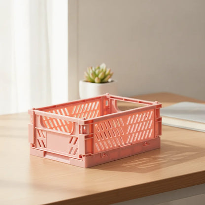 Panier pliable rangement mignon